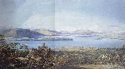 Francis Oliver Finch View of Loch Lomond oil painting on canvas